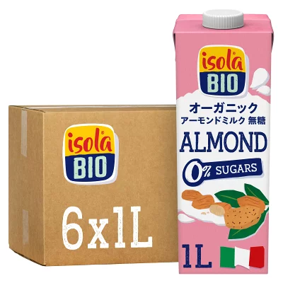 isola BIO オーガニック アーモンドミルク 無糖 1000ml
