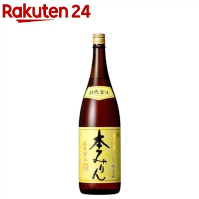 白扇酒造 福来純 伝統製法熟成本みりん 1800ml