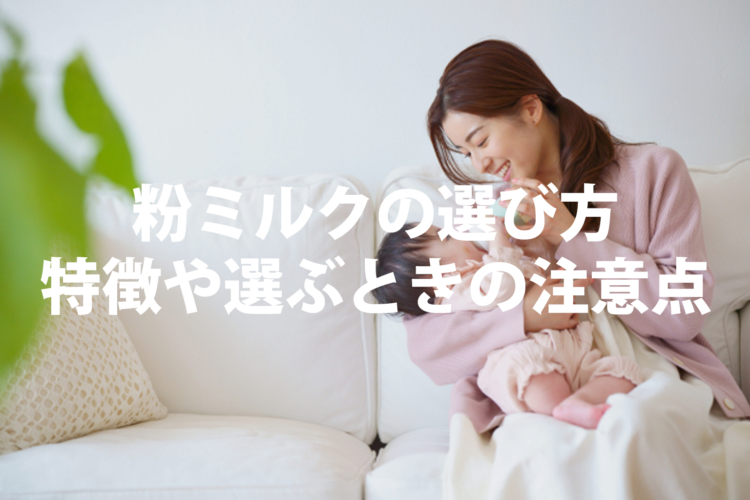 粉ミルクの選び方、普段使い・乳糖が気になるとき・海外製で確認したいポイント