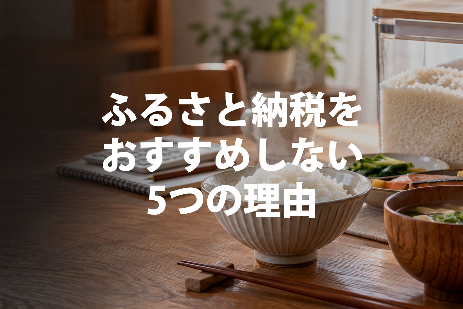 ふるさと納税をおすすめしない5つの理由｜返礼品の値付け・定期便・仲介費用