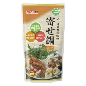 マルサン あっさり寄せ鍋スープ 600g