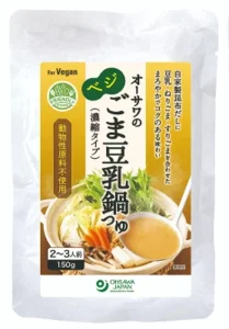 オーサワのベジごま豆乳鍋つゆ 150g