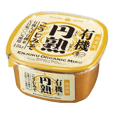 ひかり味噌 有機円熟こうじみそ 1.8kg