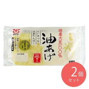太子食品 日光国産油揚げ 2枚入